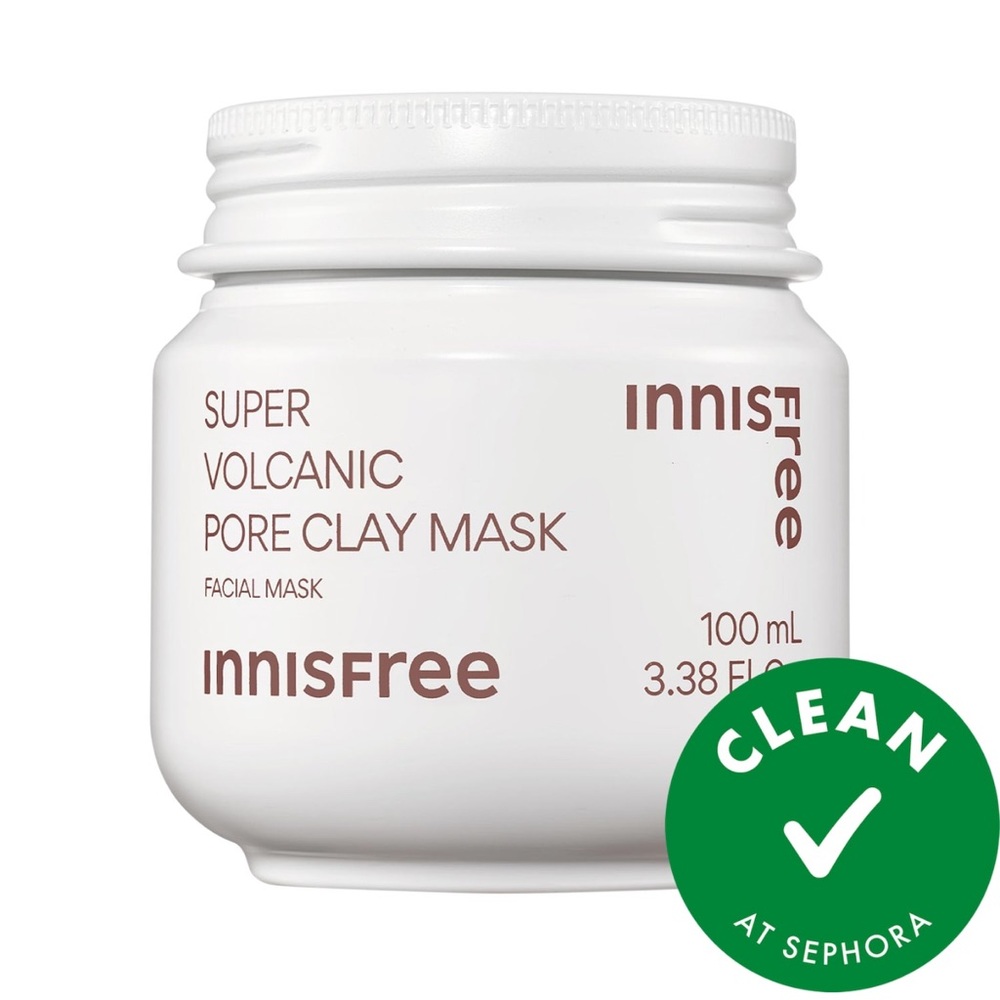 💛2/$25 INNISFREE Super Volcanic Pore Detoxing Clay Mask with AHAs + Oil Control